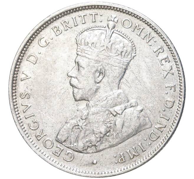 Монета 2 шиллинга 1913 года Британская Западная Африка (Артикул K11-71100)