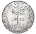 Монета 2 шиллинга 1916 года H Британская Западная Африка (Артикул K11-71102)