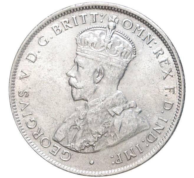 Монета 2 шиллинга 1919 года H Британская Западная Африка (Артикул K11-71108)