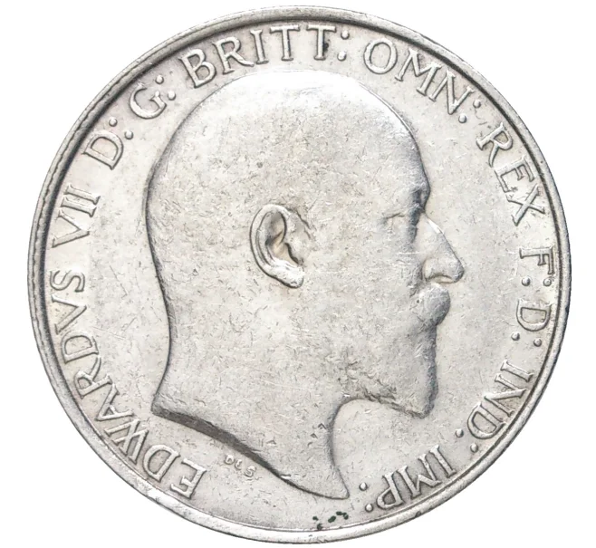Монета 1 флорин (2 шиллинга) 1906 года Великобритания (Артикул K11-71113)