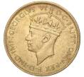 Монета 2 шиллинга 1939 года H Британская Западная Африка (Артикул K11-71133)