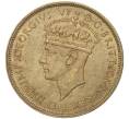 Монета 2 шиллинга 1939 года H Британская Западная Африка (Артикул K11-71134)