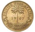 Монета 2 шиллинга 1947 года H Британская Западная Африка (Артикул K11-71152)