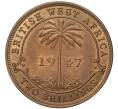 Монета 2 шиллинга 1947 года H Британская Западная Африка (Артикул K11-71154)