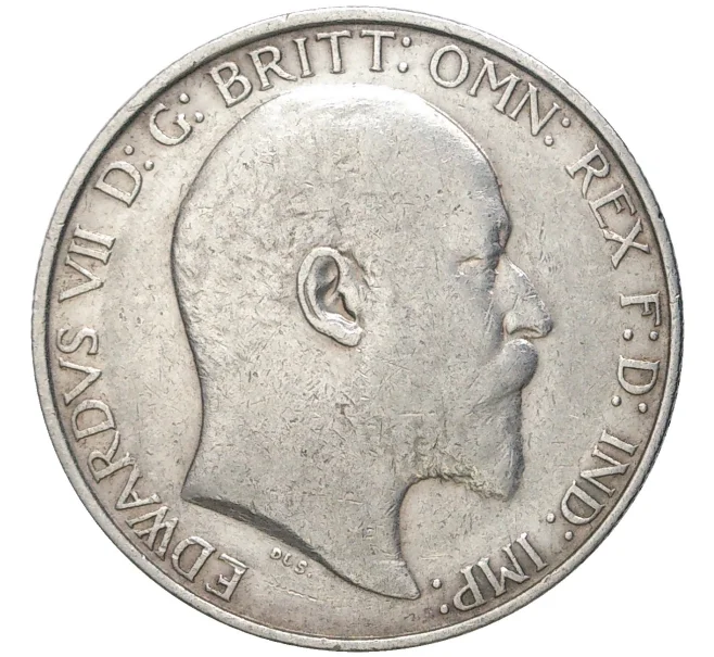 Монета 1 флорин (2 шиллинга) 1904 года Великобритания (Артикул K11-71160)