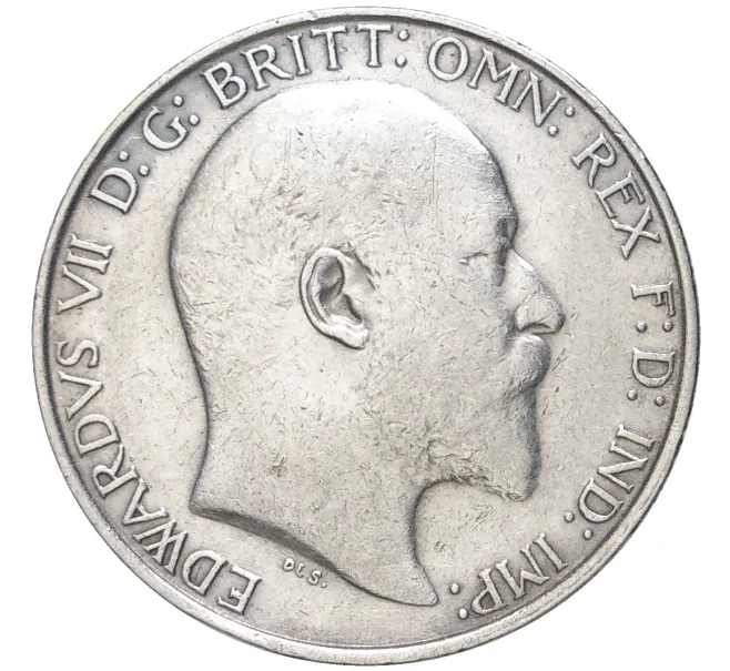Монета 1 флорин (2 шиллинга) 1906 года Великобритания (Артикул K11-71162)