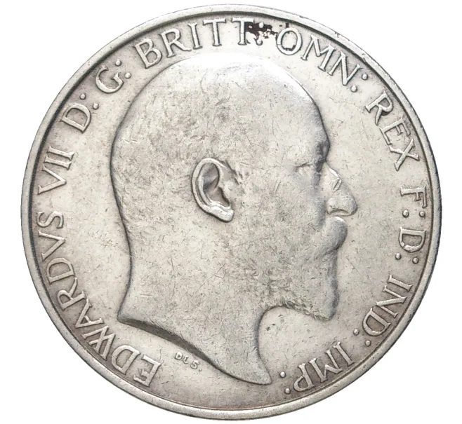 Монета 1 флорин (2 шиллинга) 1906 года Великобритания (Артикул K11-71163)
