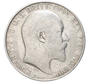 1 флорин (2 шиллинга) 1909 года Великобритания