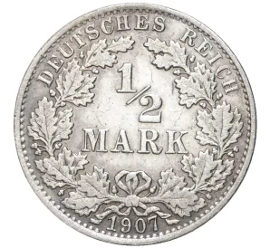1/2 марки 1907 года А Германия