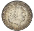 Монета 1 гульден 1957 года Нидерланды (Артикул K11-71190)