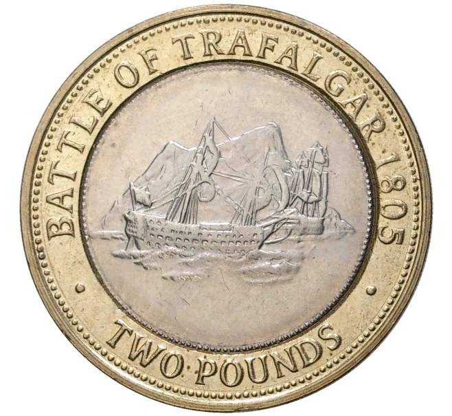 Монета 2 фунта 2006 года Гибралтар (Артикул K5-010092)