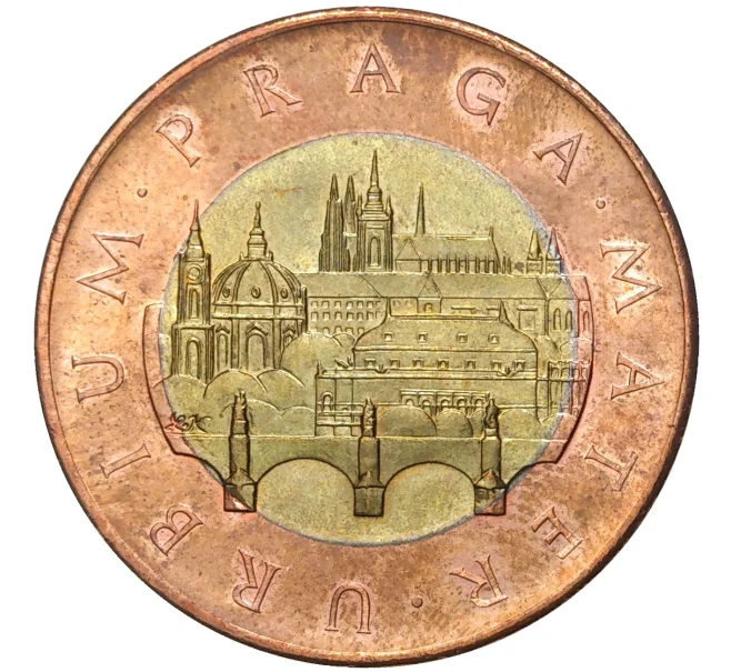 Монета 50 крон 2019 года Чехия (Артикул K11-71271)