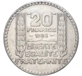 Монета 20 франков 1933 года Франция (Артикул K11-71370)