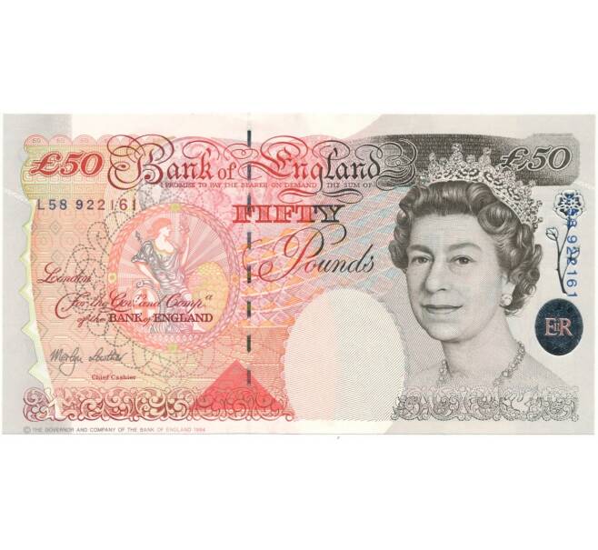 Банкнота 50 фунтов 1999 года Великобритания (Банк Англии) (Артикул B2-9351)