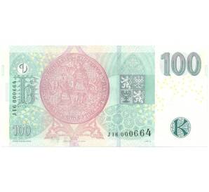 100 крон 2018 года Чехия — Фото №2