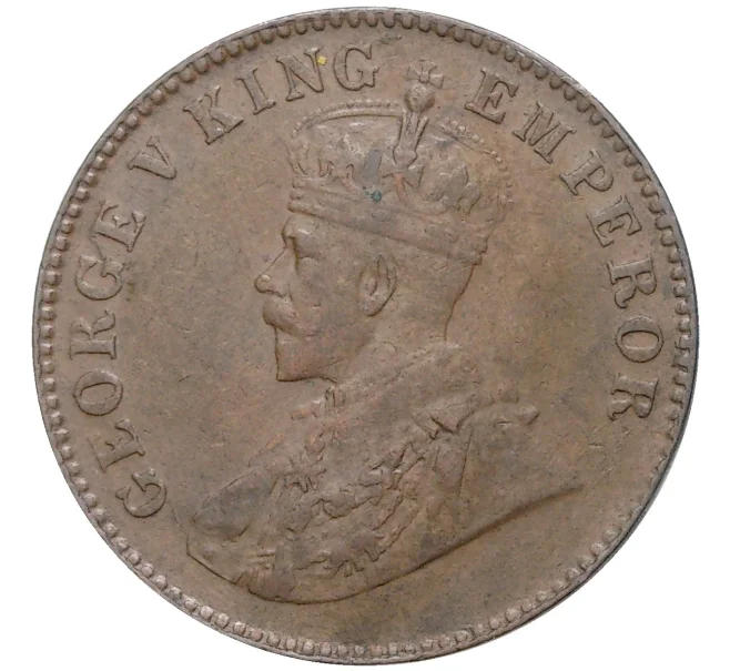 Монета 1/4 анны 1912 года Британская Индия — княжество Сайлана (Артикул K11-71422)