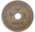 Монета 1 адхио (1/2 кори) 1944 года Британская Индия — княжество Кач (Артикул K11-71444)