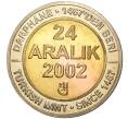 Монета 1 миллион лир 2002 года Турция «535 лет Стамбульскому монетному двору — 24 декабря» (Артикул K11-71567)