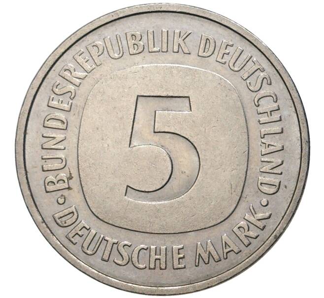 Монета 5 марок 1975 года F Западная Германия (ФРГ) (Артикул K11-71675)