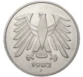 Монета 5 марок 1983 года J Западная Германия (ФРГ) (Артикул K11-71679)