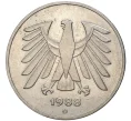 Монета 5 марок 1988 года D Западная Германия (ФРГ) (Артикул K11-71681)