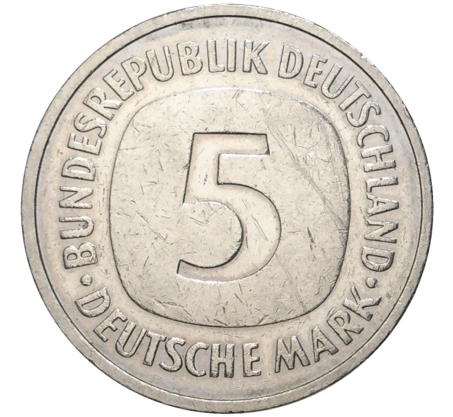 Монета 5 марок 1994 года D Германия (Артикул K11-71693)