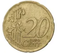 Монета 20 евроцентов 2002 года Ирландия (Артикул K11-71879)