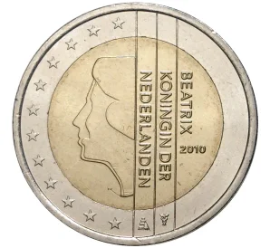 2 евро 2010 года Нидерланды