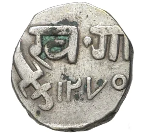 1/2 рупии 1858 года (АН1275) Британская Индия — княжество Барода
