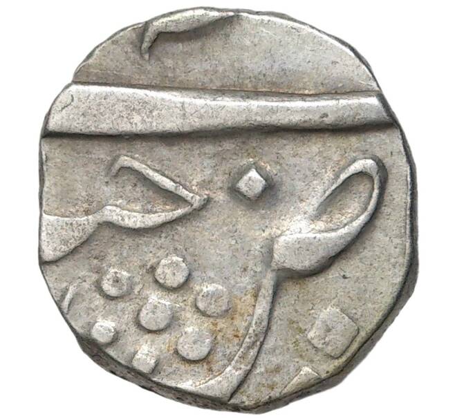 Монета 1/2 рупии 1858 года (АН1275) Британская Индия — княжество Барода (Артикул K11-71937)