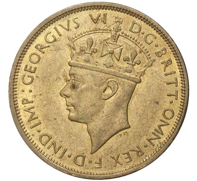 Монета 2 шиллинга 1938 года Н Британская Западная Африка (Артикул K11-72035)