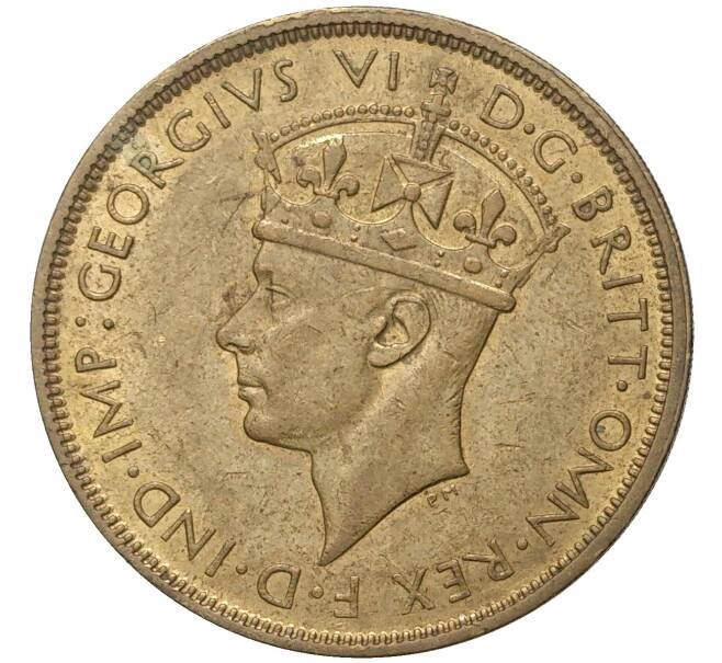 Монета 2 шиллинга 1938 года Н Британская Западная Африка (Артикул K11-72037)