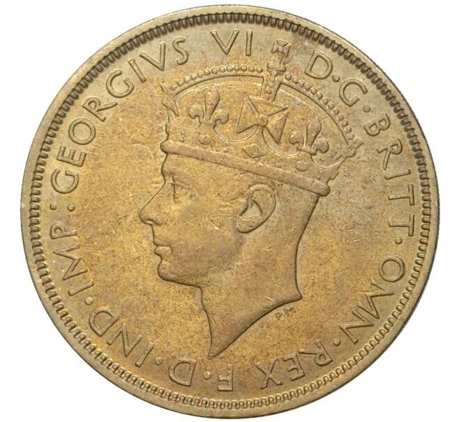 Монета 2 шиллинга 1946 года Н Британская Западная Африка (Артикул K11-72059)