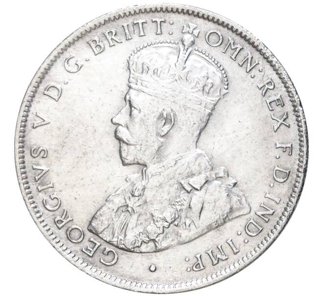 Монета 2 шиллинга 1916 года H Британская Западная Африка (Артикул K11-72074)
