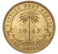 Монета 1 шиллинг 1947 года Британская Западная Африка (Артикул K11-72077)