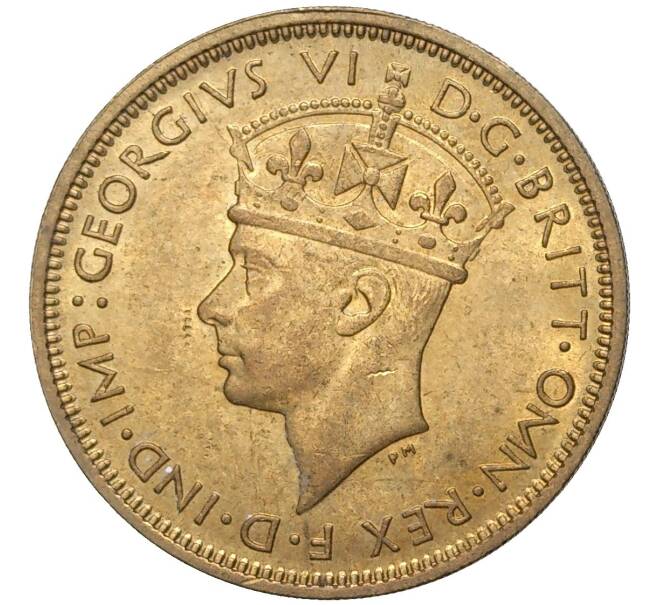 Монета 1 шиллинг 1947 года Британская Западная Африка (Артикул K11-72077)