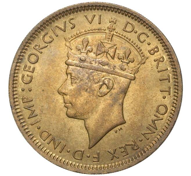 Монета 1 шиллинг 1947 года Британская Западная Африка (Артикул K11-72080)