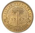 Монета 1 шиллинг 1947 года Британская Западная Африка (Артикул: K11-72081) — Фото №1