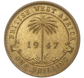 1 шиллинг 1947 года Британская Западная Африка
