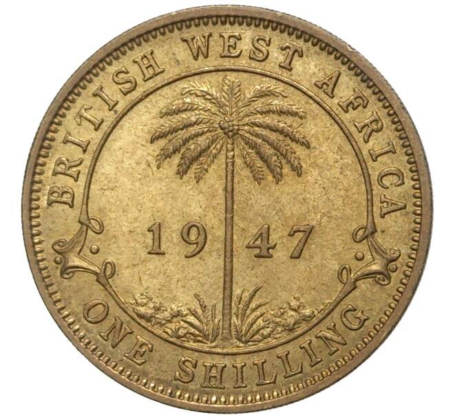 Монета 1 шиллинг 1947 года Британская Западная Африка (Артикул K11-72082)