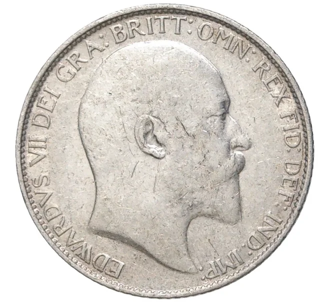 Монета 6 пенсов 1907 года Великобритания (Артикул K11-72093)