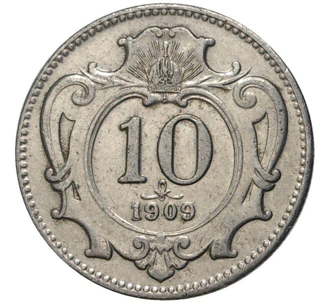 10 геллеров 1909 года Австрия (Артикул K11-72357)