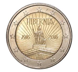 2 евро 2016 года 100-летие Пасхального восстания — Фото №1