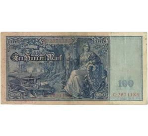 100 марок 1909 года Германия