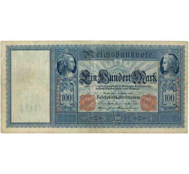 Банкнота 100 марок 1909 года Германия (Артикул: B2-9405) — Фото №1