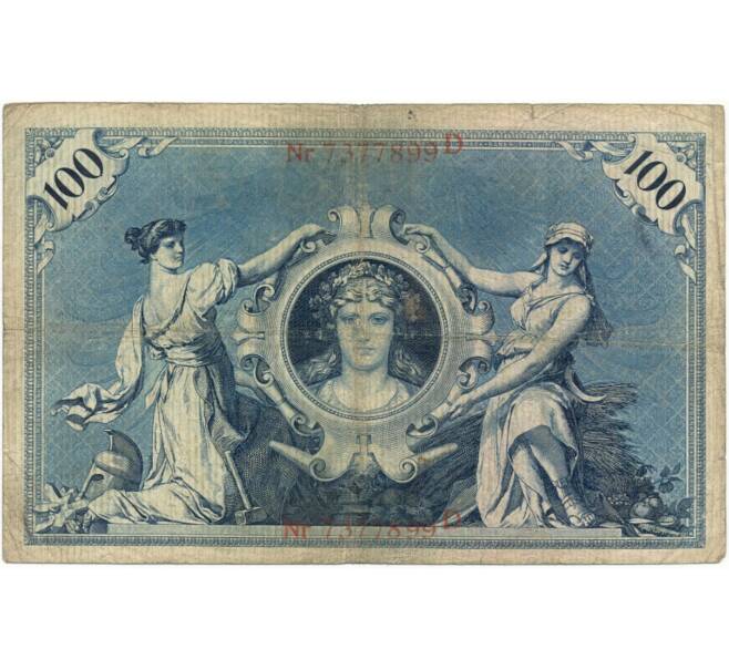 Банкнота 100 марок 1907 года Германия (Артикул B2-9421)