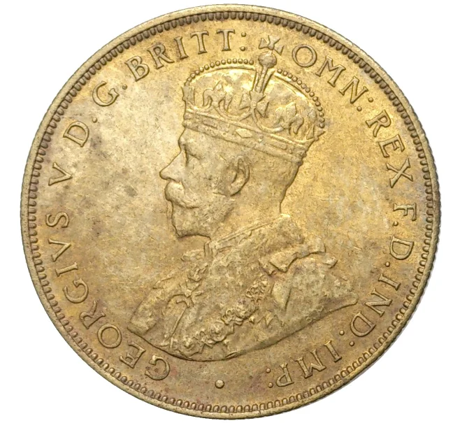 Монета 2 шиллинга 1936 года Британская Западная Африка (Артикул K11-72508)