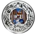 Монета 3 доллара 2019 года Канада «События и фестивали Канады — Сбор кленового сока» (Артикул M2-57398)