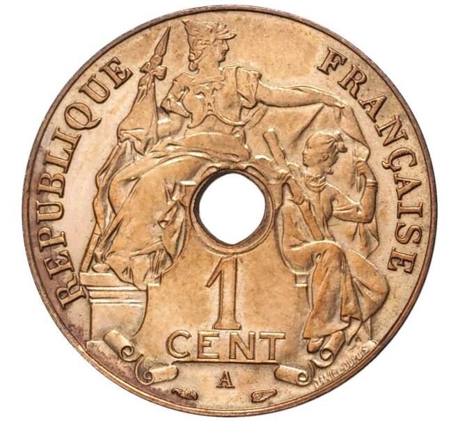 Монета 1 цент 1938 года Французский Индокитай (Артикул K27-80362)