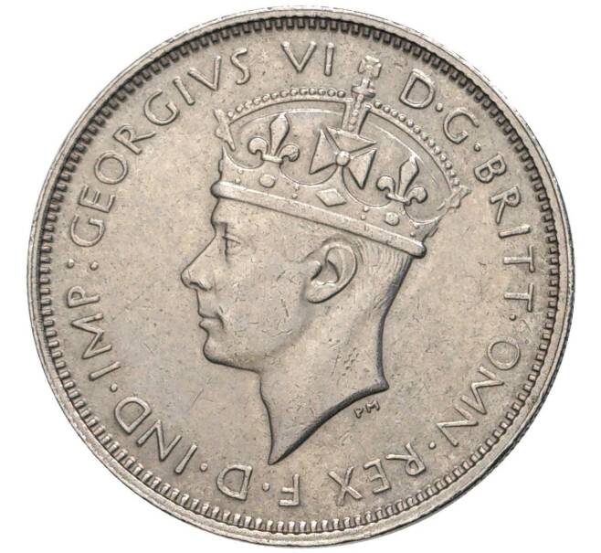 Монета 3 пенса 1939 года Британская Западная Африка (Артикул K27-80369)